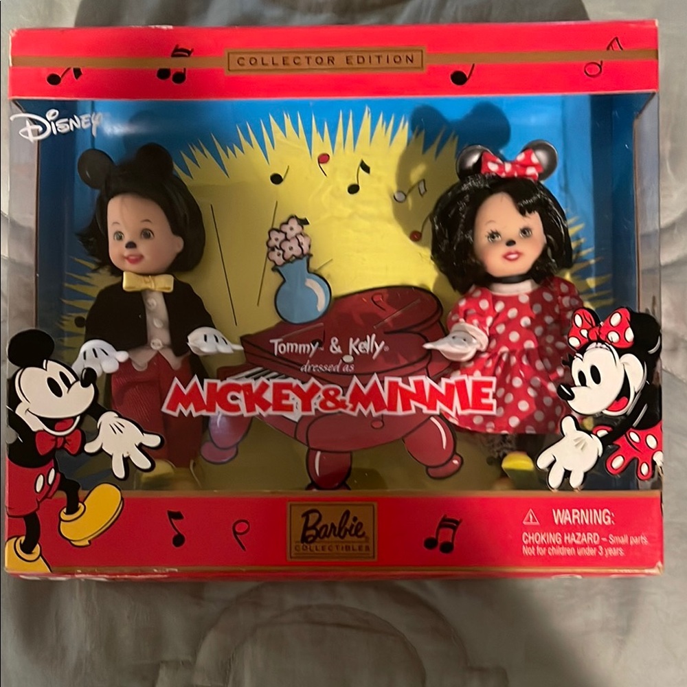 Disney Barbie Collector Edition Mickey & Minnie Dolls